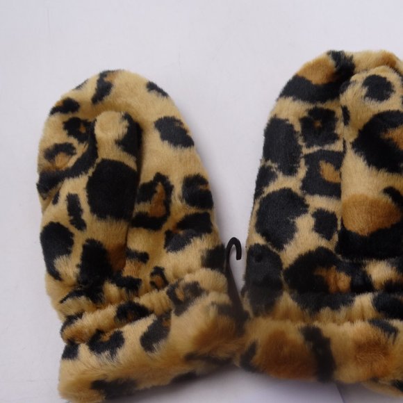 UGG FAUX FUR EARMUFF WITH EARS AND MITTENS 2-4 YRS NEW - Picture 2 of 6